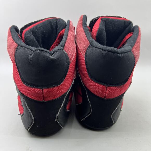 Otomix Stingray Weightlifting Shoes Men\'s 11 Red Black MMA Bodybuilding Sneakers